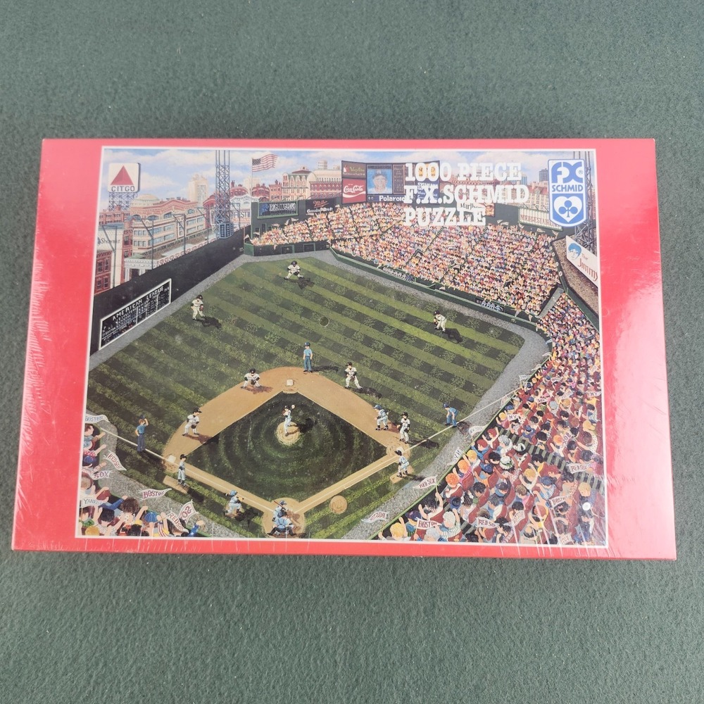 FENWAY PARK jigsaw-puzzle FX‎ Schmid baseball 1994 throwback Boston Red Sox